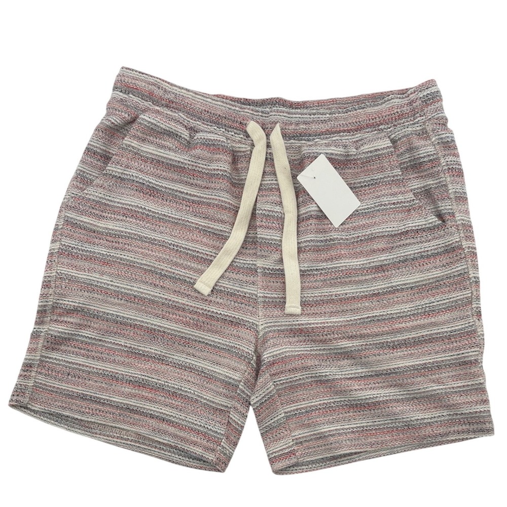 Marine Layer Shorts Yoga Lounge Medium Red Multi NWT
